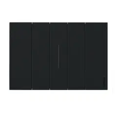 BTICINO - Interruptor de 3 Vías Simple 10AX Living Now Negro