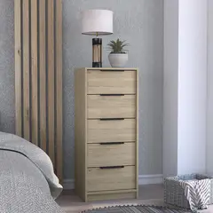 TUHOME - Cómoda 5 Cajones Kaia