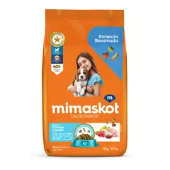 MIMASKOT - Cachorro 15kg de Carne y pollo raza mediana y grande