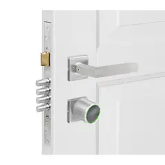CANTOL - Cerradura Inteligente 60 Manija Cuadrada Inox