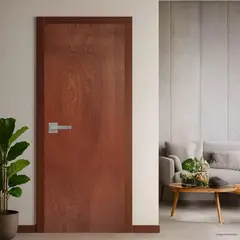 DIMFER - Puerta Carpintero Cedro Africano Barniz Básico