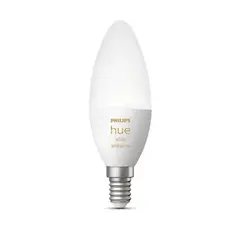 PHILIPS HUE - Foco Vela LED Smart Hue E14 Luz Fría/Luz Cálida