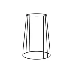 GENERICO - Porta Macetas de Pie Round 55cm