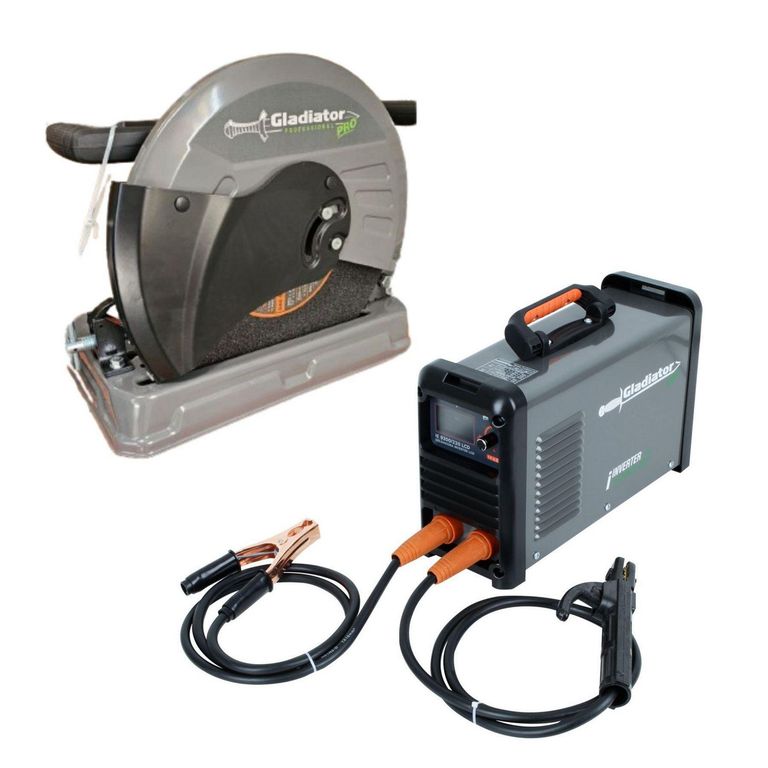 Soldadora Inverter 200a-220V y tronzadora