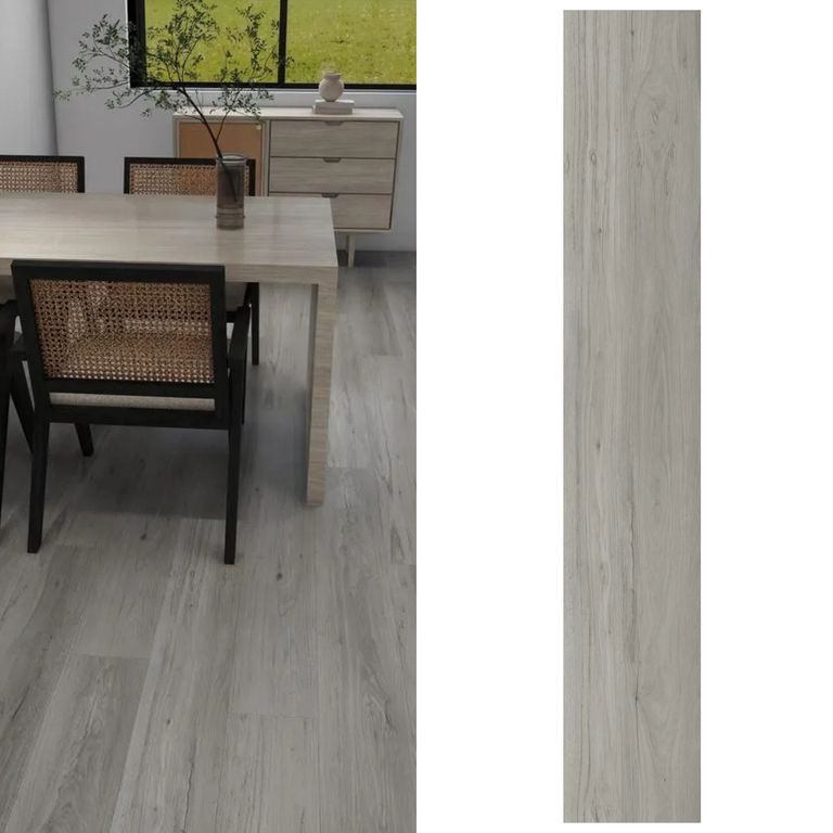Piso SPC Lignum Rustic Oak 18.3x121.9cm 5mm - Venta por caja