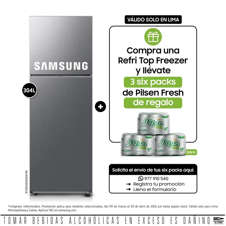 Refrigeradora Rt31Dg5120S9Pe 304 L