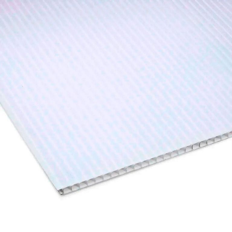 Techo de Policarbonato Alveolar Ice 2.10m x 5.80m x 6mm Polygal