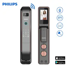 PHILIPS - Cerradura Inteligente Negro Cobre 303 VP-5HWS