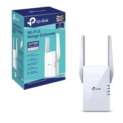 TP LINK - RE605X Extensor de Red Wi-Fi 6 Mesh AX1800