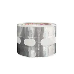 POLYARQ - Sistema Polywall: Rollo De Cinta De Aluminio Perforada 50 Mm X 50 Ml