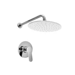 ITALGRIF - Mezcladora Monomando para Ducha Tahiti Silver