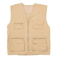 undefined - Chaleco Multibolsillo Taslam Beige