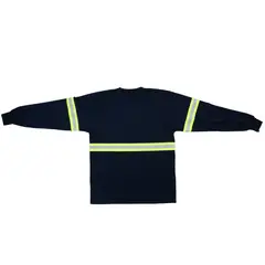 undefined - Polo Algodón con Cinta Reflectiva Mixta de 2"