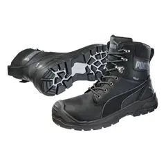 PUMA - Zapatos de Seguridad Punta de Acero Hombre Coquest Black T42