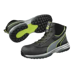 PUMA - Zapatos de Seguridad Punta de Acero Unisex Rapid Green T42