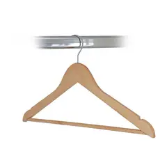 RAPALLO - Colgador de Ropa de Madera