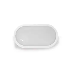 GZ LIGHTING - Aplique Tortuga LED 20W IP65 Blanco Luz Fría