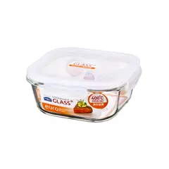 LOCK & LOCK - Taper de Vidrio Cuadrado 750ml