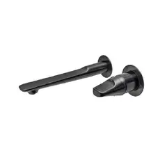 Teka - Grifo de Lavabo Empotrada en Pared Sense L Negro