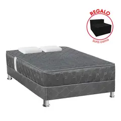 FORLI - Cama Americana Acqua 2 Plazas + Sofá Cama