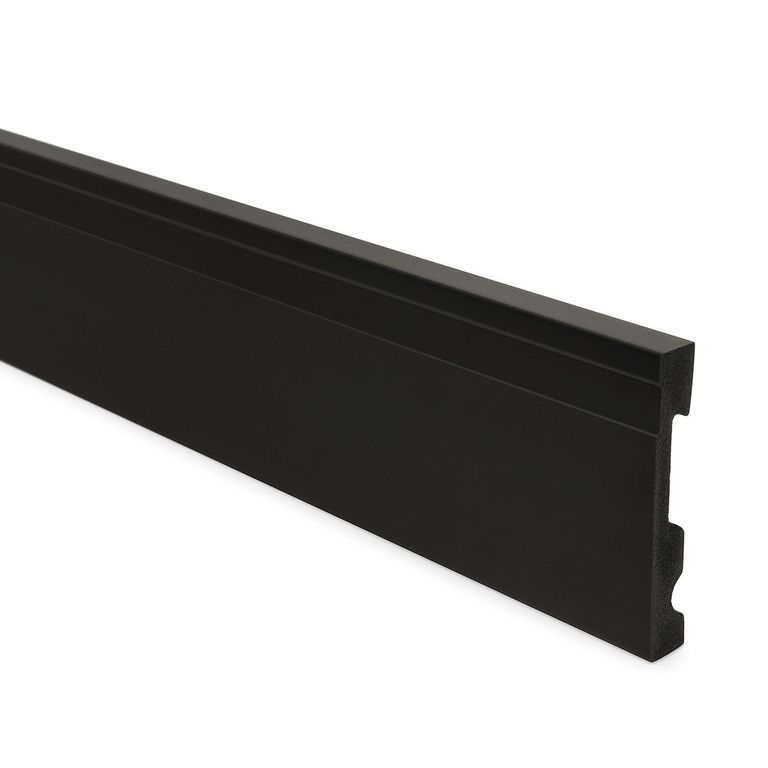 Zócalo de EPS Extraline Negro 100mm