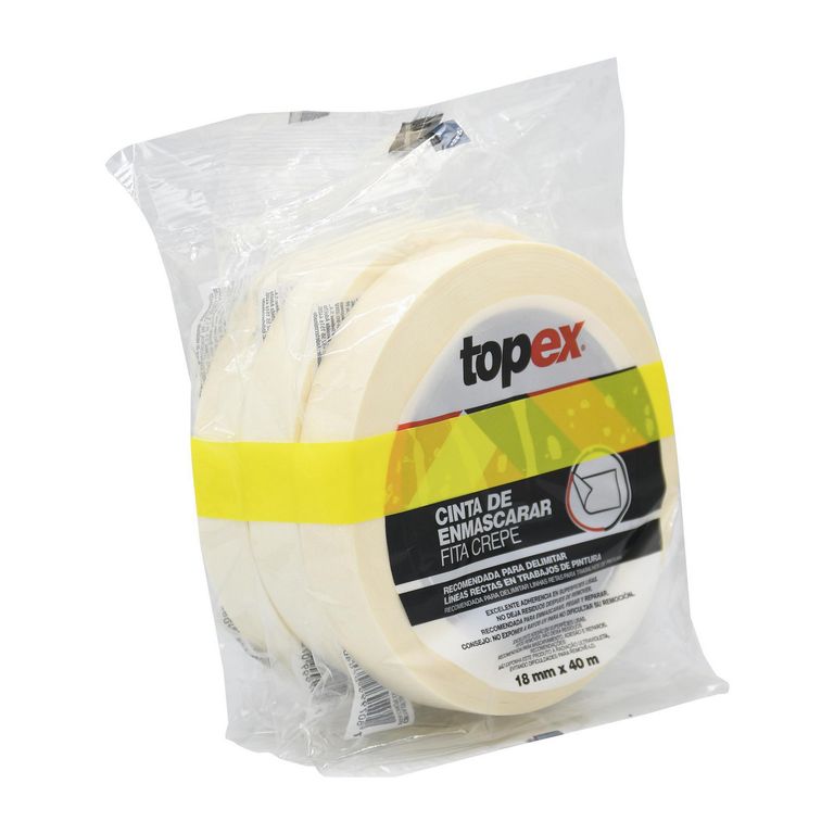 Masking Tape 18mmx40m Pack x3