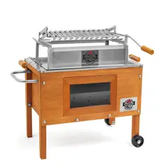 MEAT MASTER - Caja China Junior con Vidrio 60x40x70cm