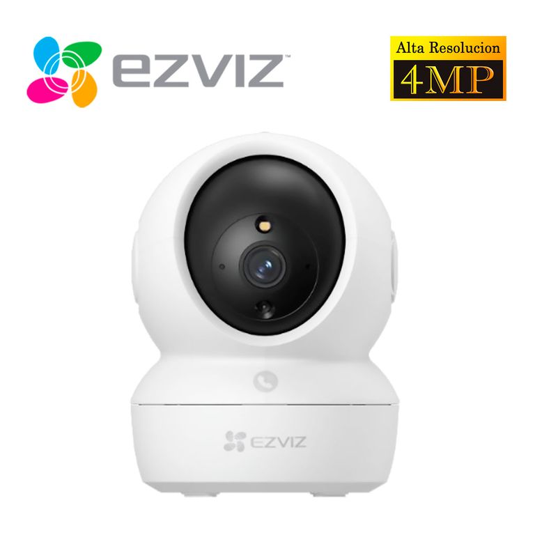Cámara Seguridad H6C Pro 4Mp 2K Wifi Inteligente Giratoria 360