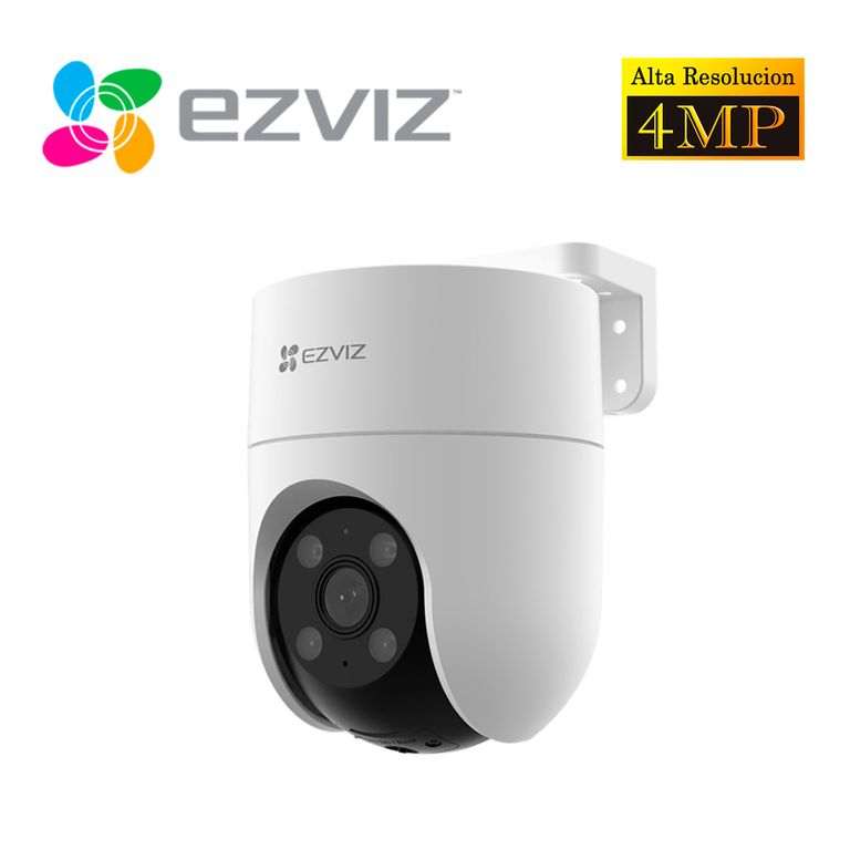 Cámara de Seguridad Wi-Fi 4MP 2K Giratoria 360 H8C Inteligente