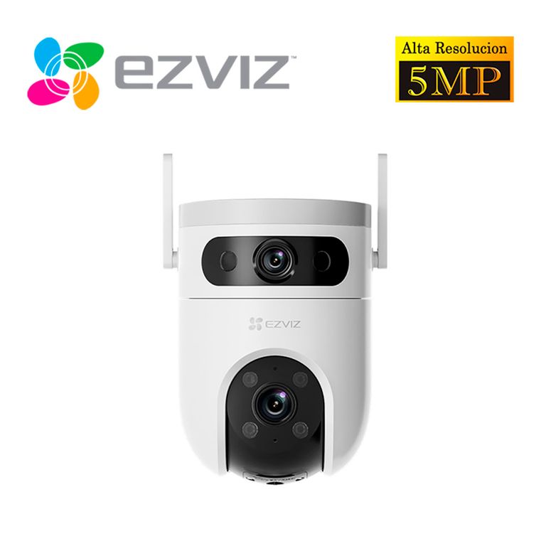 Cámara de Seguridad H9C 5Mp + 5Mp Binocular Wifi Exterior Giratoria 360