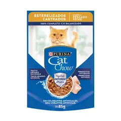 CAT CHOW - Pouch Sabor a Pescado 85gr