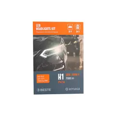 BESTE - Kit Led H1 x 2und 36W 6000K P14.5S 7600LM 12-24V