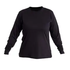 S/M - Polo de Dama Manga Larga Negro L