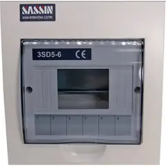 SASSIN - Tablero eléctrico Adosable 6 Polos