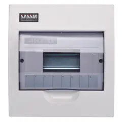 SASSIN - Tablero eléctrico Empotrable 8 Polos