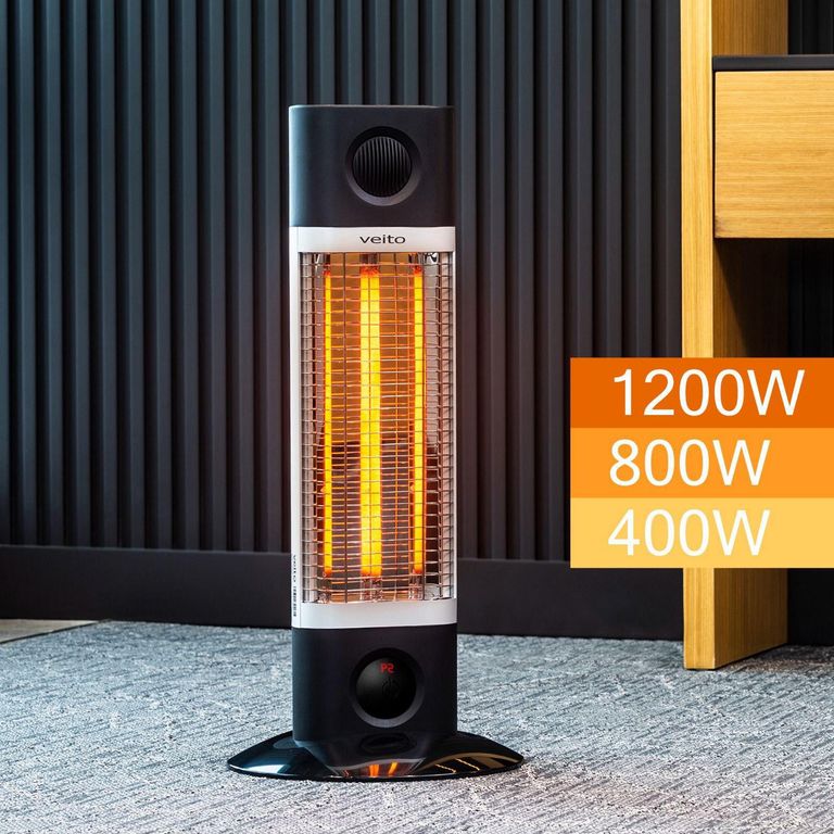 Panel de Calefacción Portátil 1200W CH1200 RT Black