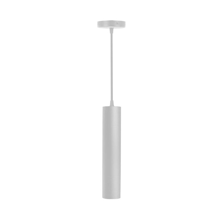 Lámpara Colgante de Techo 1 Luz Tube Blanca