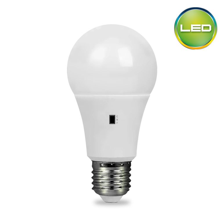 Foco LED A60 10W 3 tonos