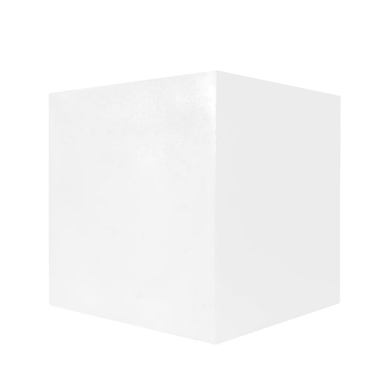 Braquete de Pared Exterior Cubo LED Tricolor 10W Blanco