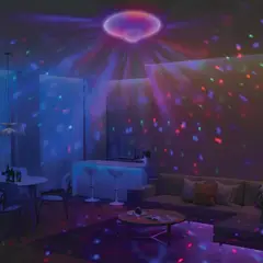 ILUMA - UFO Parlante Discoteca RGB 20W