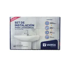 VAINSA - Set de instalacion para lavatorios