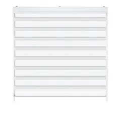 JUST HOME COLLECTION - Cortina Enrollable 2 en 1 Blanco 120x165cm