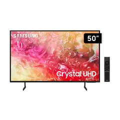 SAMSUNG - Televisor Crystal 50" DU7000 Negro