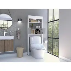 TUHOME - Mueble de Baño Sobreinodoro Madrid Blanco