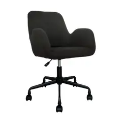 ZIYAZ - Silla de Escritorio Giratoria Nantes Negro