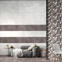KLIPEN - Cerámica Blanco Decorado 30x90cm 1.08 m2 Flicker Bianco