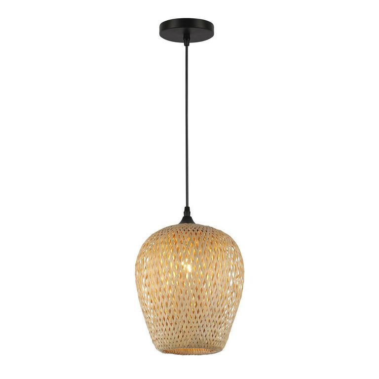 Lámpara Colgante de Techo 1 Luz Lanai Natural