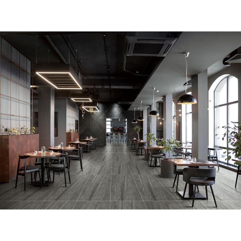 Gres Porcelanico Gris Rustico 60x120cm 1.44m2 Korfu