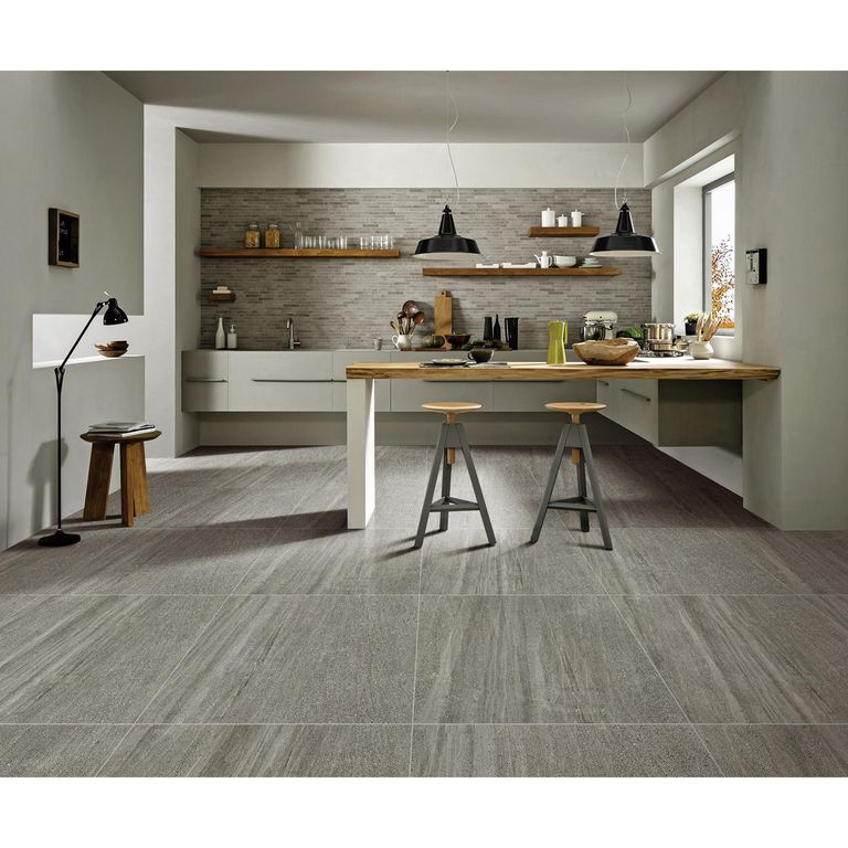 Gres Porcelanico Gris Rustico 60x60cm 1.44m2 Korfu