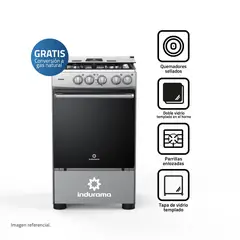 INDURAMA - Cocina Fontana a Gas 4 Hornillas